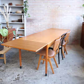 Vintage jaren 70 eettafel 6 pers.