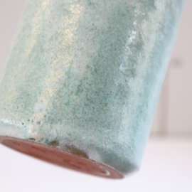 Vintage turquoise vaas