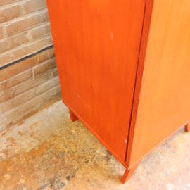 Vintage hoge smalle kast