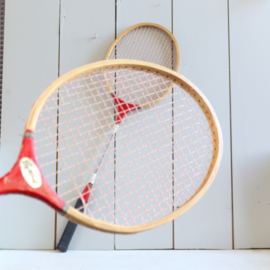 vintage badminton racket set