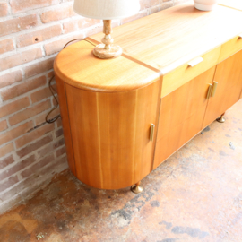 Vintage dressoir tv meubel patijn rond