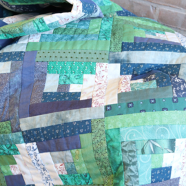 vintage patchwork sprei quilt