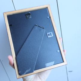 Vintage houten foto lijst