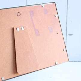 Vintage fotolijst zilver kleur