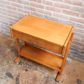 audio meubel vintage jaren 60 70 platenspeler kastje