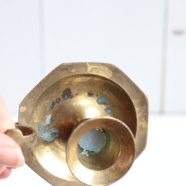 vintage messing oorkandelaar