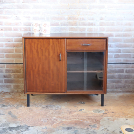 Vintage dressoir jaren 70 glas