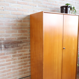 Vintage kledingkast jaren 70 leg planken