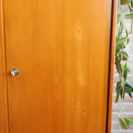 Vintage kledingkast jaren 70 leg planken