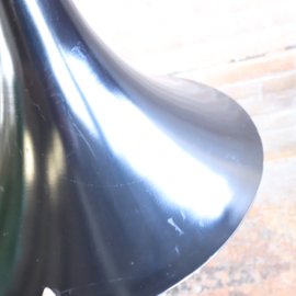 Vintage heksenhoed lamp zwart Dijkstra