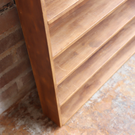 Vintage vakkenkast muur hout