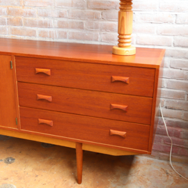 Vintage laag dressoir meubel