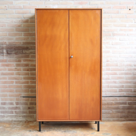 Vintage kledingkast jaren 70 leg planken