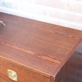 Vintage lage lade kast
