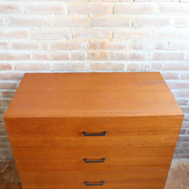 Vintage ladekast jaren 60 70 teak