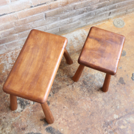 vintage mimiset eiken donker hout