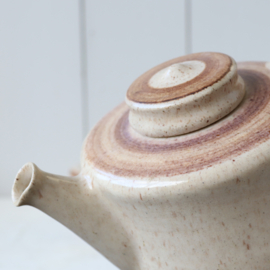 Vintage theepot jaren 70 + theelicht
