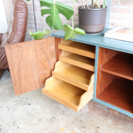Vintage laag dressoir meubel tv meubel 3 meter