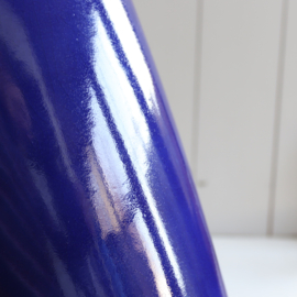 vintage vaas kobalt blauw Groot