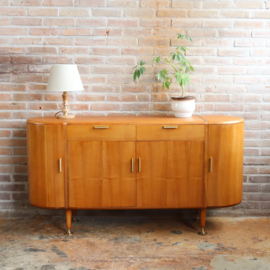 Vintage dressoir tv meubel patijn rond