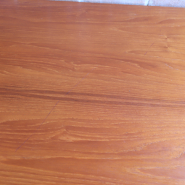 Vintage groot bureau jaren 60 70