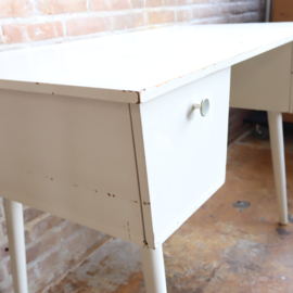 Vintage bureau jaren 60 70 wit