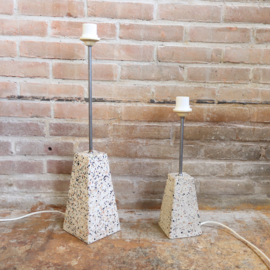 Vintage lamp italy terazzo klein