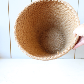 Vintage mand rotan touw groot