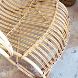 Vintage rotan fauteuil Rohe