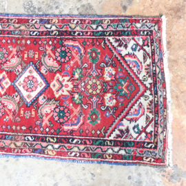 Vintage perzisch tapijt   122 x 63