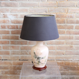 Vintage lamp keramiek roze