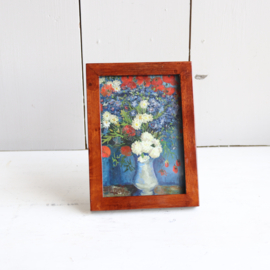 Vintage fotolijst hout zwart 10 x 15
