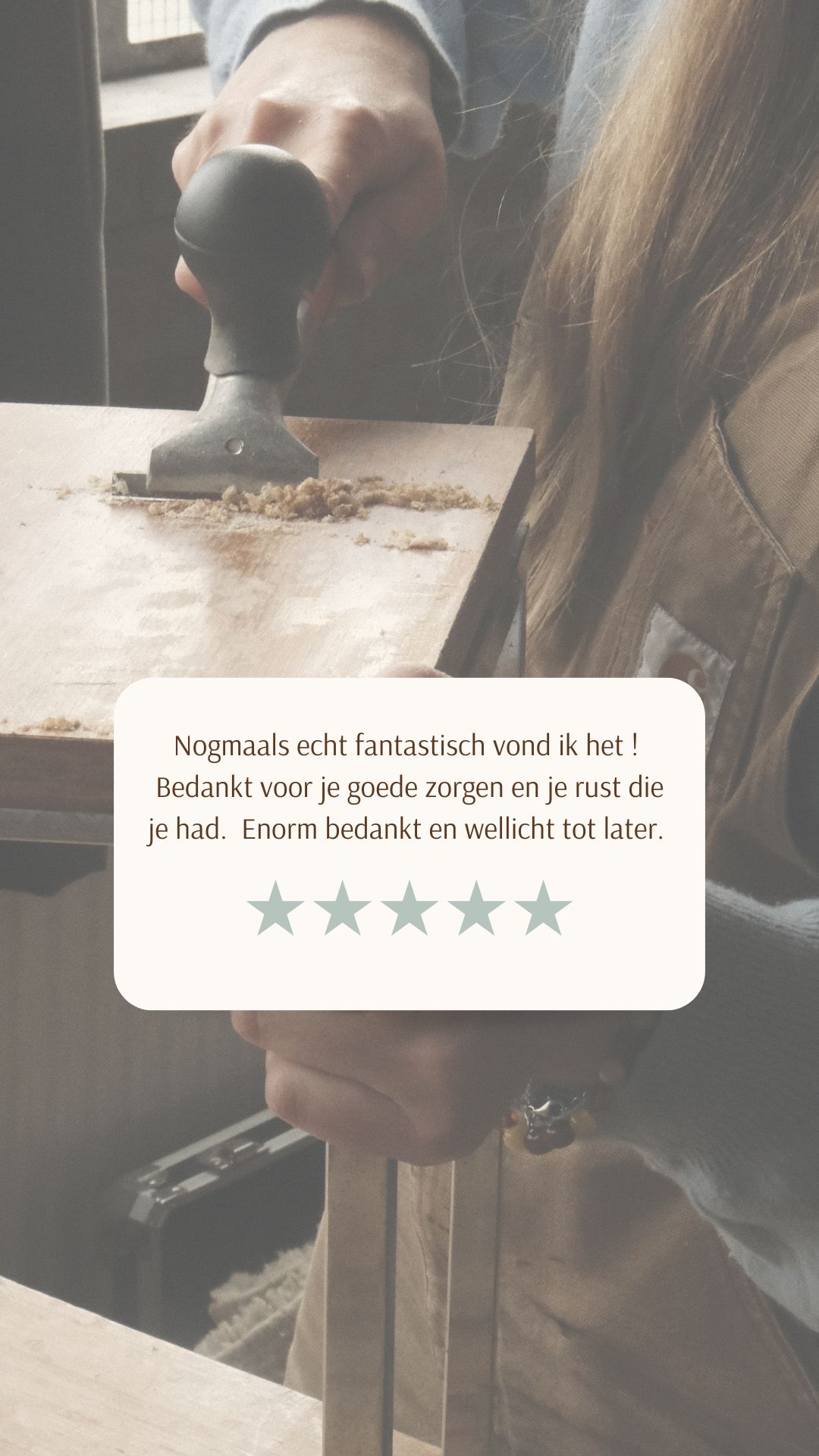 Vintage meubel opknappen! (live workshop)
