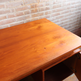 Vintage groot bureau jaren 60 70