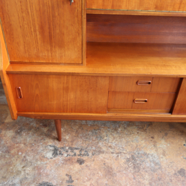 Vintage dressoir kast jaren 60 70 highboard