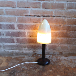 vintage albast natuursteen mushroom lampje