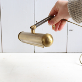 Schilderij lamp messing