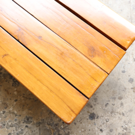 Vintage jaren 70 bielzen salontafel Brutalist