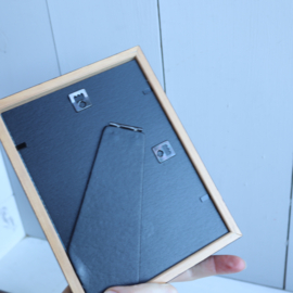 Vintage houten foto lijst