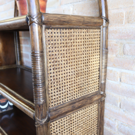 Vintage rotan kast XL