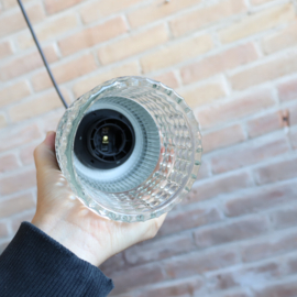 Vintage hanglamp metaal klein