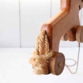 vintage houten speelgoed wielen
