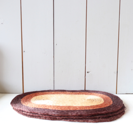 vintage placemats rotan