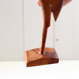 vintage vogel hout