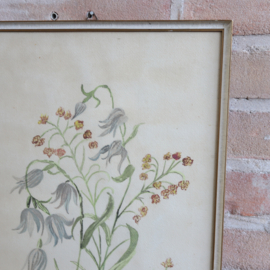 Vintage tekening bloemen