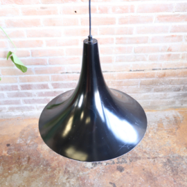 Vintage heksenhoed lamp zwart Dijkstra