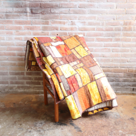 vintage patchwork sprei quilt