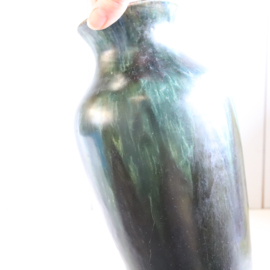 Vintage vaas groen groot