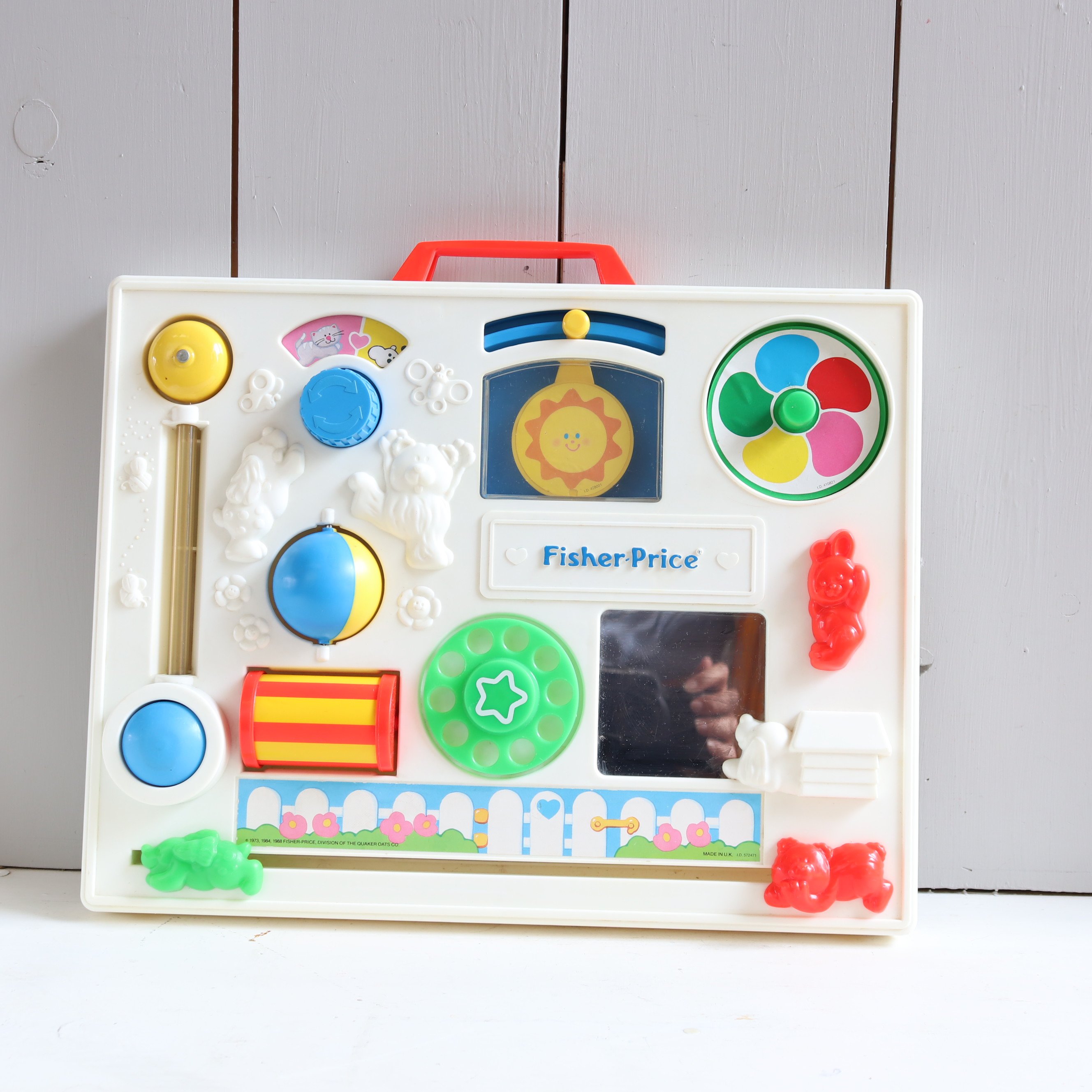Vintage Fisher Price Activiteiten bord