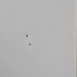 Vintage hoge smalle kast Bruynzeel